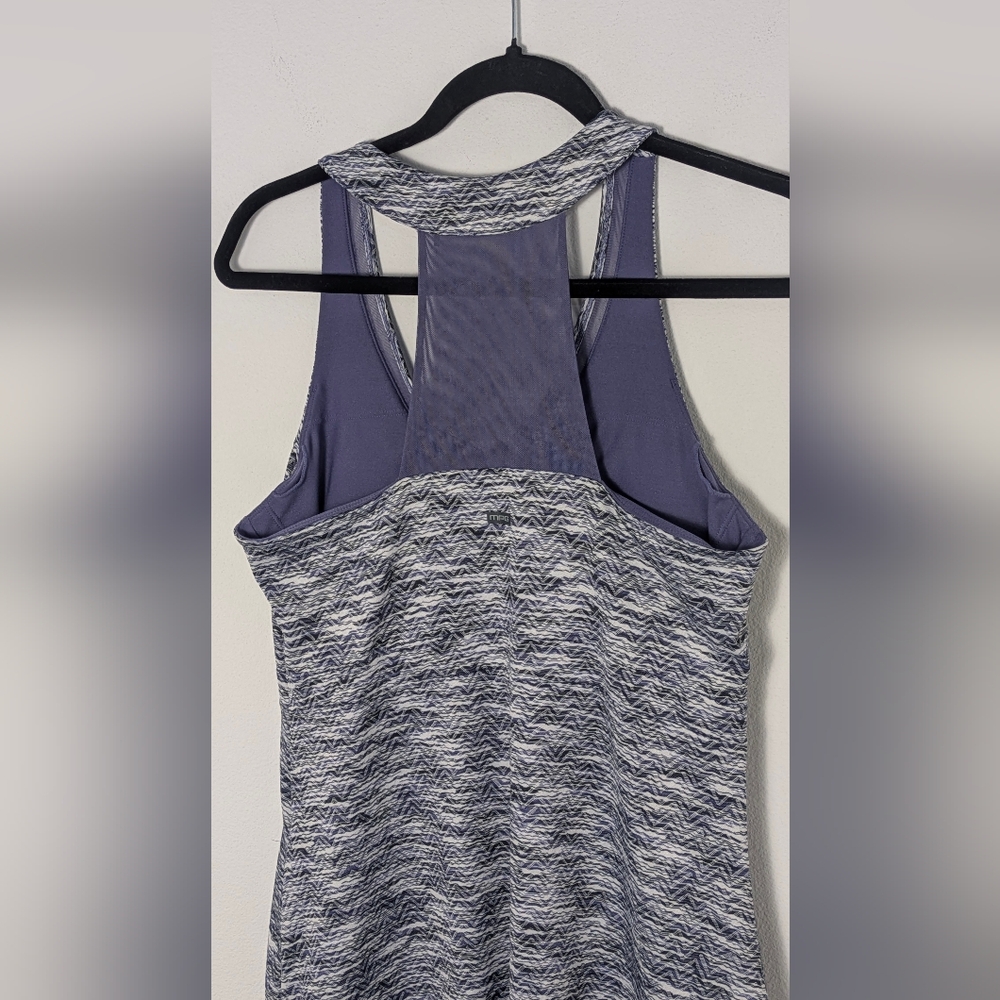 MPG Mondetta Golf Tennis Dress Activewear Purple Racerback Built-in Bra Sz M EuC - Picture 7 of 12